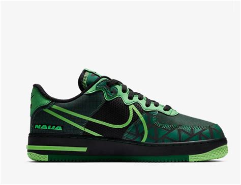 nike air force 1 heren groen